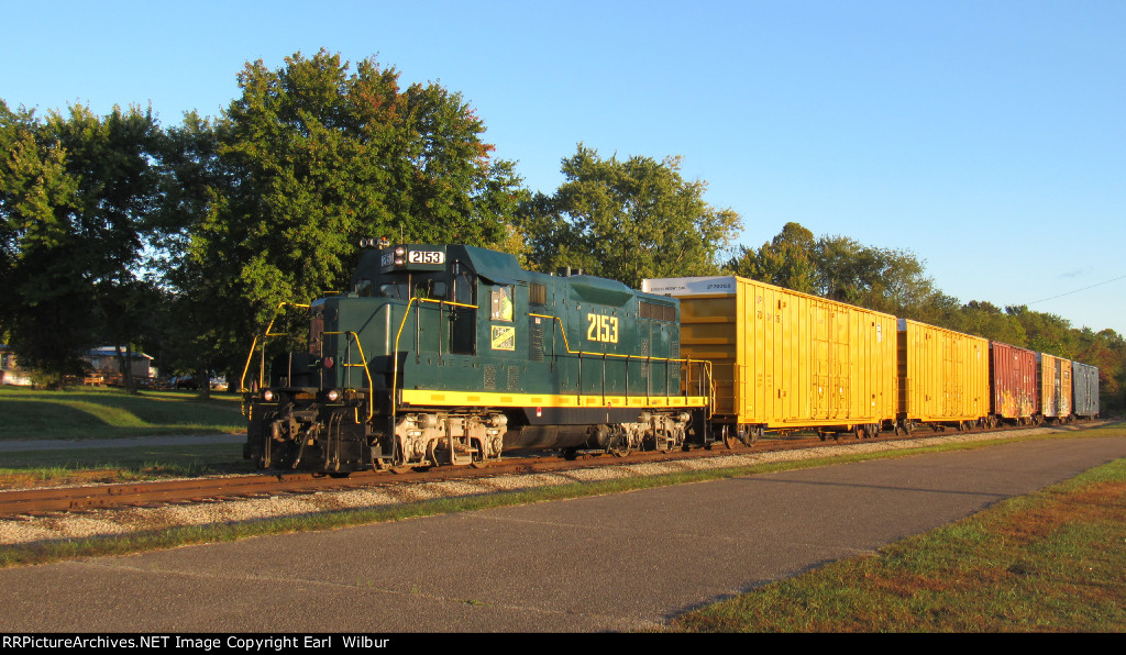 Ohio South Central Railroad (OSCR) 2153